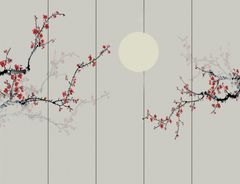 TRANH VẢI DÁN TƯỜNG 3D PHÒNG NGỦ, PHÒNG KHÁCH - TRANH DÁN TƯỜNG INDOCHINE | MÃ YS3-295