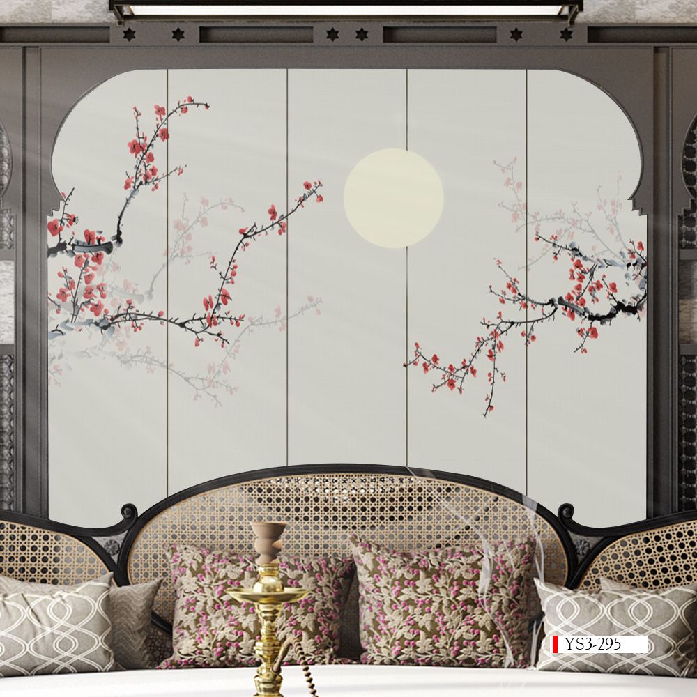 TRANH VẢI DÁN TƯỜNG 3D PHÒNG NGỦ, PHÒNG KHÁCH - TRANH DÁN TƯỜNG INDOCHINE | MÃ YS3-295