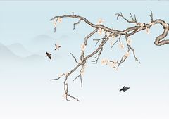 TRANH VẢI DÁN TƯỜNG 3D PHÒNG NGỦ, PHÒNG KHÁCH - TRANH DÁN TƯỜNG INDOCHINE | MÃ YS3-296