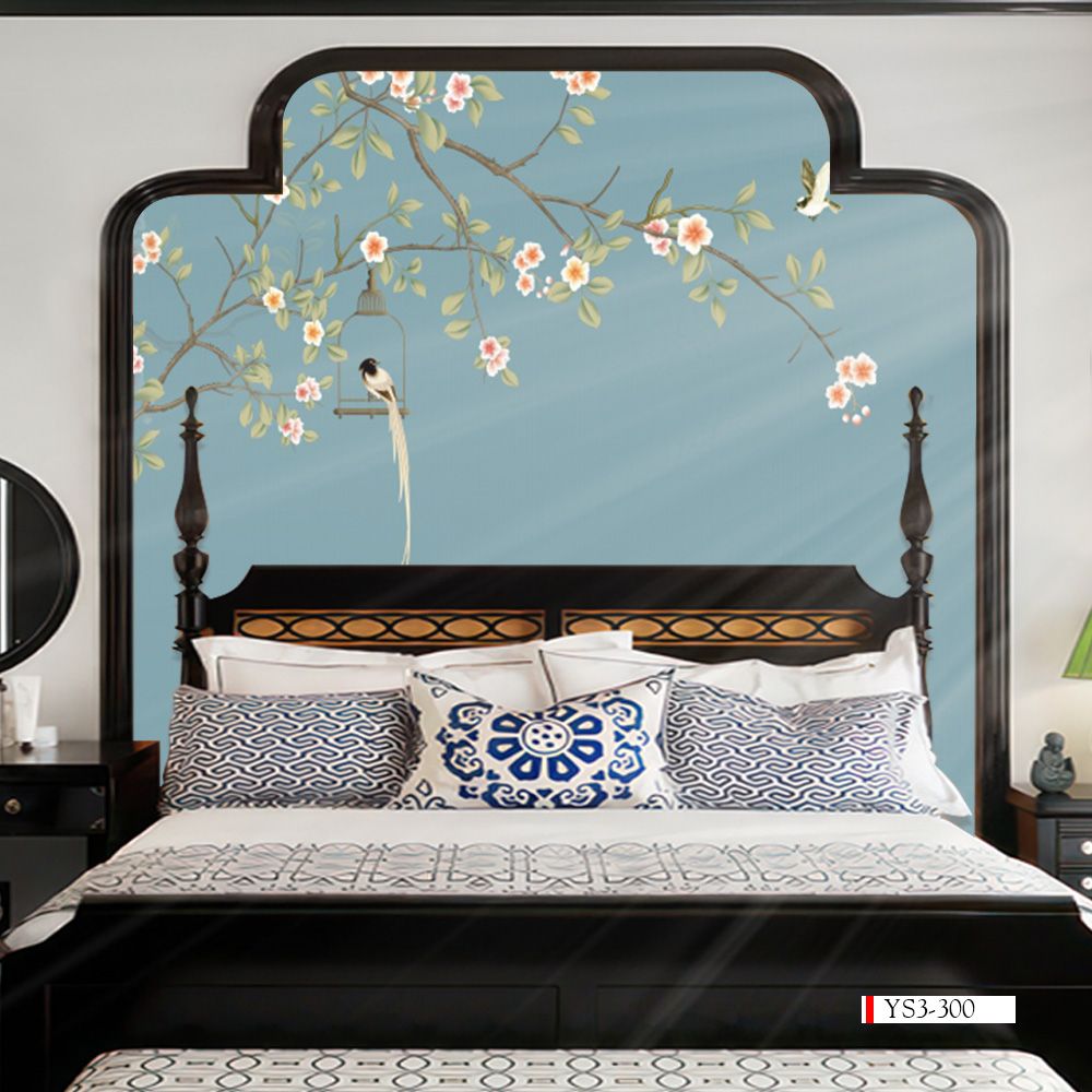TRANH VẢI DÁN TƯỜNG 3D PHÒNG NGỦ - TRANH DÁN TƯỜNG INDOCHINE | MÃ YS3-300