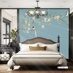 TRANH VẢI DÁN TƯỜNG 3D PHÒNG NGỦ - TRANH DÁN TƯỜNG INDOCHINE | MÃ YS3-300