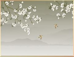 TRANH VẢI DÁN TƯỜNG 3D PHÒNG NGỦ - TRANH DÁN TƯỜNG INDOCHINE | MÃ YS3-301