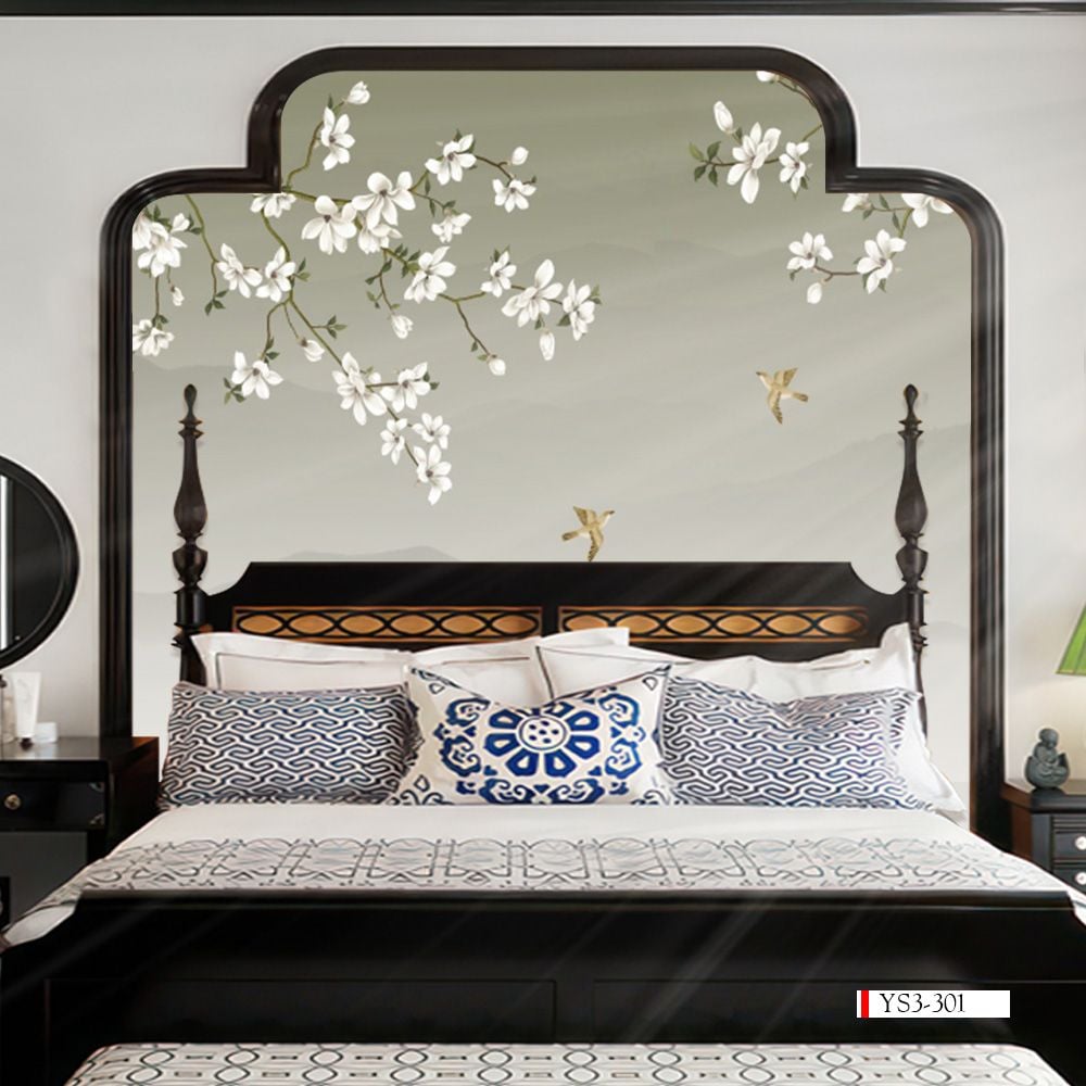 TRANH VẢI DÁN TƯỜNG 3D PHÒNG NGỦ - TRANH DÁN TƯỜNG INDOCHINE | MÃ YS3-301
