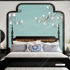 TRANH VẢI DÁN TƯỜNG 3D PHÒNG NGỦ - TRANH DÁN TƯỜNG INDOCHINE | MÃ YS3-302