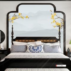 TRANH VẢI DÁN TƯỜNG 3D PHÒNG NGỦ - TRANH DÁN TƯỜNG INDOCHINE | MÃ YS3-305