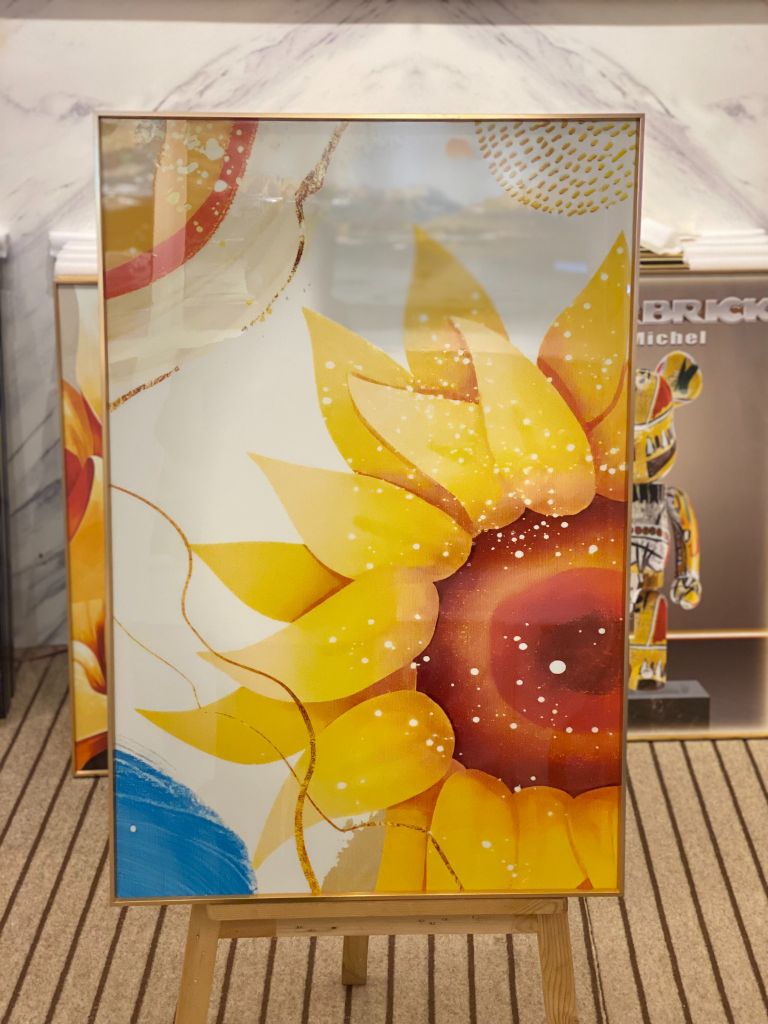 TRANH TREO CẦU THANG - CHIẾU NGHỈ - LỐI ĐI - KHUNG HỢP KIM | MÃ XG-7048