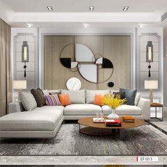 BST 120 - TRANH DÁN TƯỜNG 3D - TRANG TRÍ PHÒNG KHÁCH, VÁCH TIVI, SAU SOFA - CHỦ ĐỀ PHÀO CHỈ TÂN CỔ ĐIÊN - KHỔ LỚN