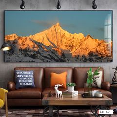 BST124 TRANH TREO PHÒNG KHÁCH - TRANH PHONG CẢNH THIÊN NHIÊN SÔNG - NÚI - SUỐI I KHỔ LỚN