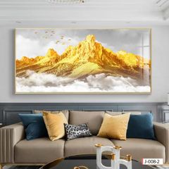 BST124 TRANH TREO PHÒNG KHÁCH - TRANH PHONG CẢNH THIÊN NHIÊN SÔNG - NÚI - SUỐI I KHỔ LỚN