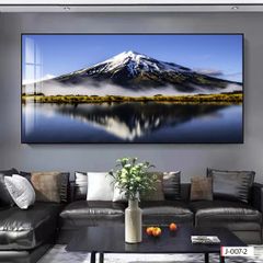 BST124 TRANH TREO PHÒNG KHÁCH - TRANH PHONG CẢNH THIÊN NHIÊN SÔNG - NÚI - SUỐI I KHỔ LỚN