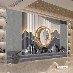 BST132 - TRANH DÁN TƯỜNG 3D - HÀNH LANG, LỐI ĐI, NHÀ HÀNG, CAFE - TRANH TIỂU CẢNH - KHỔ LỚN