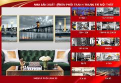 BST133 - TRANH TREO TƯỜNG - TRANH PHONG CẢNH KIẾN TRÚC CHÂU ÂU - KHỔ A.B.A ĐỨNG
