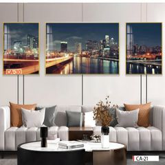 BST133 - TRANH TREO TƯỜNG - TRANH PHONG CẢNH KIẾN TRÚC CHÂU ÂU - KHỔ A.B.A ĐỨNG