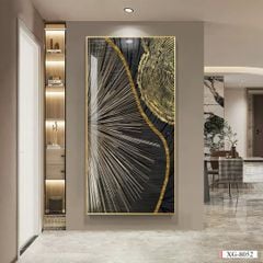 BST136 - TRANH TREO TƯỜNG - PHÒNG KHÁCH, SAU SOFA - CHỦ ĐỀ HIỆN ĐẠI TRỪU TƯỢNG - GHÉP ĐƠN
