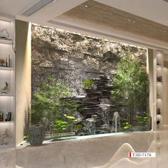 BST138 - TRANH DÁN TƯỜNG 3D - HÀNH LANG, LỐI ĐI - TRANH TIỂU CẢNH - KHỔ LỚN