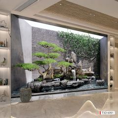 BST138 - TRANH DÁN TƯỜNG 3D - HÀNH LANG, LỐI ĐI - TRANH TIỂU CẢNH - KHỔ LỚN