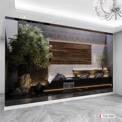 BST138 - TRANH DÁN TƯỜNG 3D - HÀNH LANG, LỐI ĐI - TRANH TIỂU CẢNH - KHỔ LỚN