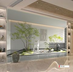 BST138 - TRANH DÁN TƯỜNG 3D - HÀNH LANG, LỐI ĐI - TRANH TIỂU CẢNH - KHỔ LỚN