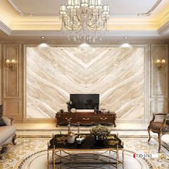 BST134 - TRANH PVC ỐP TƯỜNG - TRANG TRÍ PHÒNG KHÁCH, SAU SOFA, LỄ TÂN - TRANH VÂN ĐÁ ĐỐI XỨNG - KHỔ LỚN