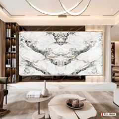 BST146 - TRANH PVC ỐP TƯỜNG - TRANG TRÍ PHÒNG KHÁCH, SAU SOFA, LỄ TÂN - TRANH VÂN ĐÁ ĐỐI XỨNG - KHỔ LỚN