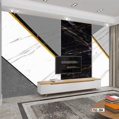 BST147 - TRANH DÁN TƯỜNG 3D - PHÒNG KHÁCH - PHONG CÁCH HIỆN ĐẠI - KHỔ LỚN