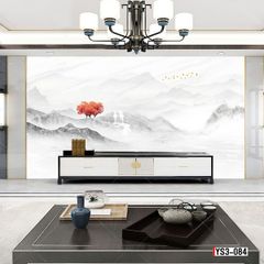 TRANH PVC ỐP TƯỜNG - PHÒNG KHÁCH VÁCH TIVI - TRANH VÂN ĐÁ PHONG CẢNH - KHỔ LỚN - MÃ: ys3-084