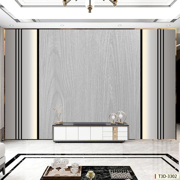 TRANH DÁN TƯỜNG 3D - PHÒNG NGỦ - PHONG CÁCH HIỆN ĐẠI - KHỔ LỚN - MÃ: T3D-3302