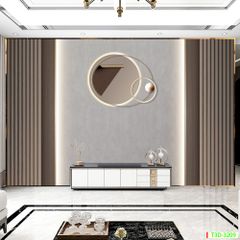 BST150 - TRANH DÁN TƯỜNG 3D - PHÒNG KHÁCH - PHONG CÁCH HIỆN ĐẠI - KHỔ LỚN