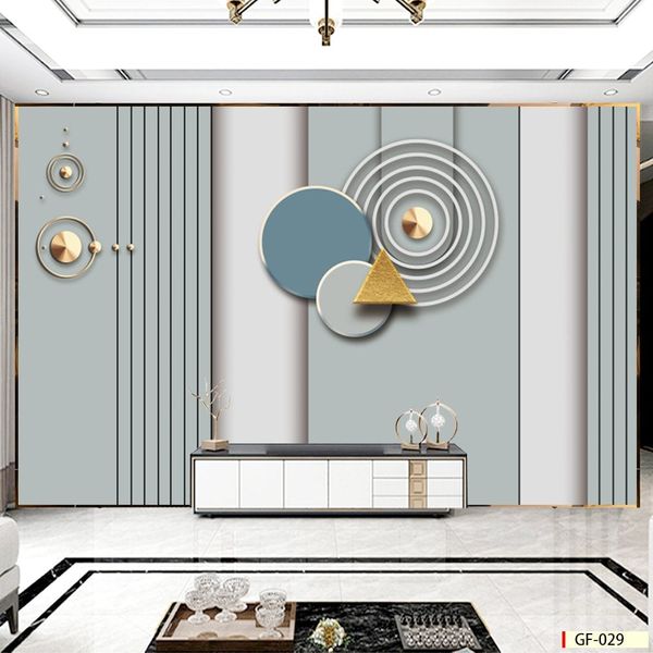 TRANH DÁN TƯỜNG 3D - PHÒNG NGỦ - PHONG CÁCH HIỆN ĐẠI - KHỔ LỚN - MÃ: GF-029