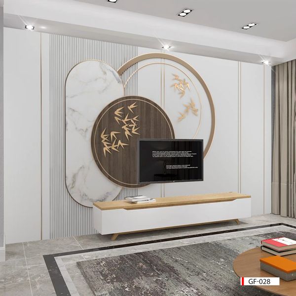 TRANH DÁN TƯỜNG 3D - PHÒNG NGỦ - PHONG CÁCH HIỆN ĐẠI - KHỔ LỚN - MÃ: GF-028