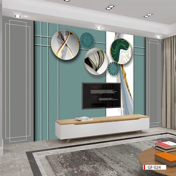 TRANH DÁN TƯỜNG 3D - PHÒNG NGỦ - PHONG CÁCH HIỆN ĐẠI - KHỔ LỚN - MÃ: GF-024