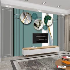 TRANH DÁN TƯỜNG 3D - PHÒNG NGỦ - PHONG CÁCH HIỆN ĐẠI - KHỔ LỚN - MÃ: GF-024