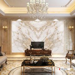 BST146 - TẤM PVC ỐP TƯỜNG - TRANG TRÍ PHÒNG KHÁCH, SAU SOFA, LỄ TÂN - TRANH VÂN ĐÁ ĐỐI XỨNG - KHỔ LỚN