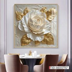 289 TRANH TREO TƯỜNG HOA 3D - TRANH TREO PHÒNG ĂN - TRANH TREO PHÒNG BẾP | MÃ TRANH T3D-340337757