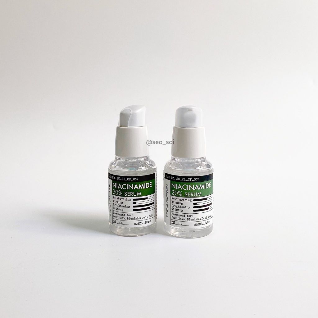 Serum Derma Factory Niacinamide 20%