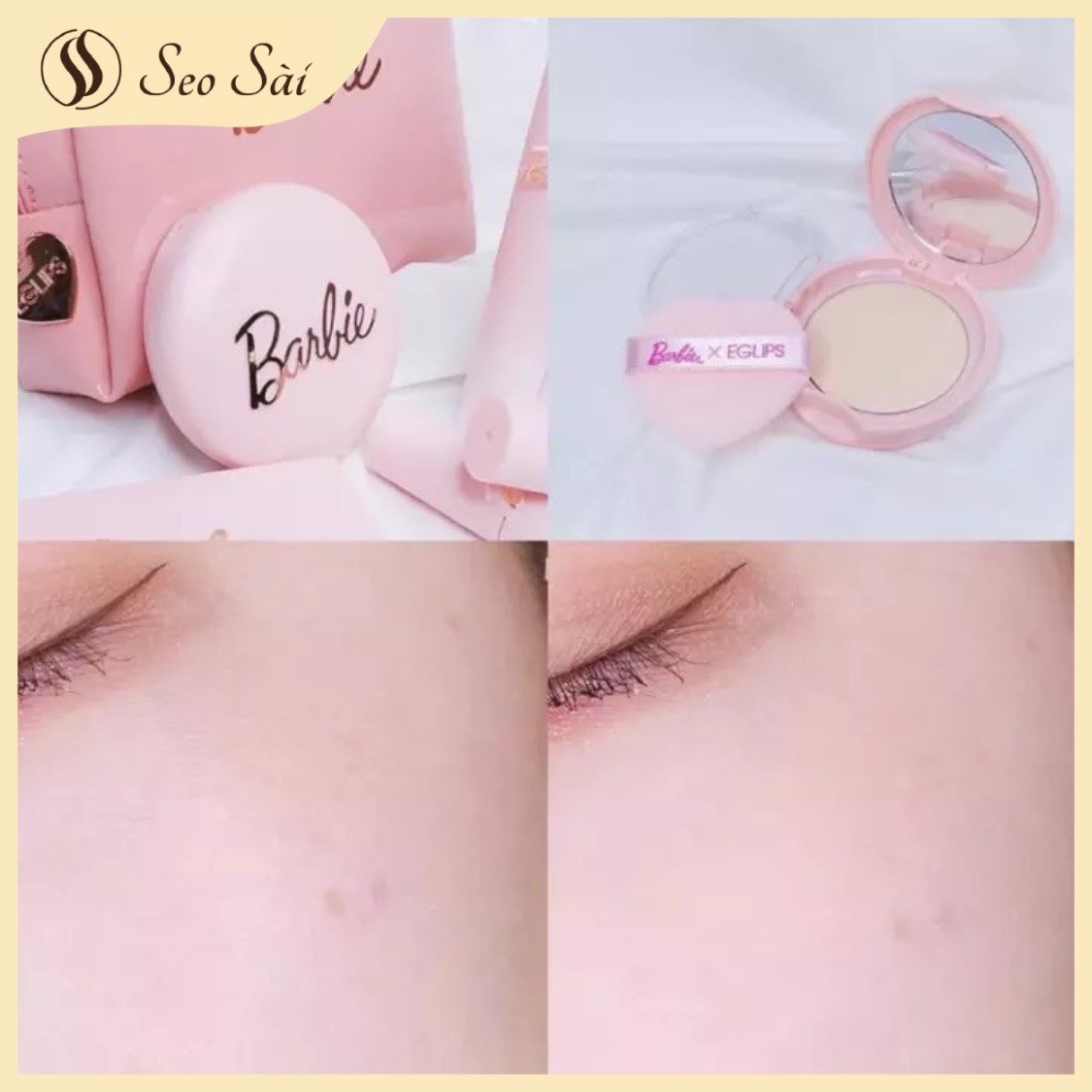 Eglips x Barbie Blur Powder Pact Seo S i