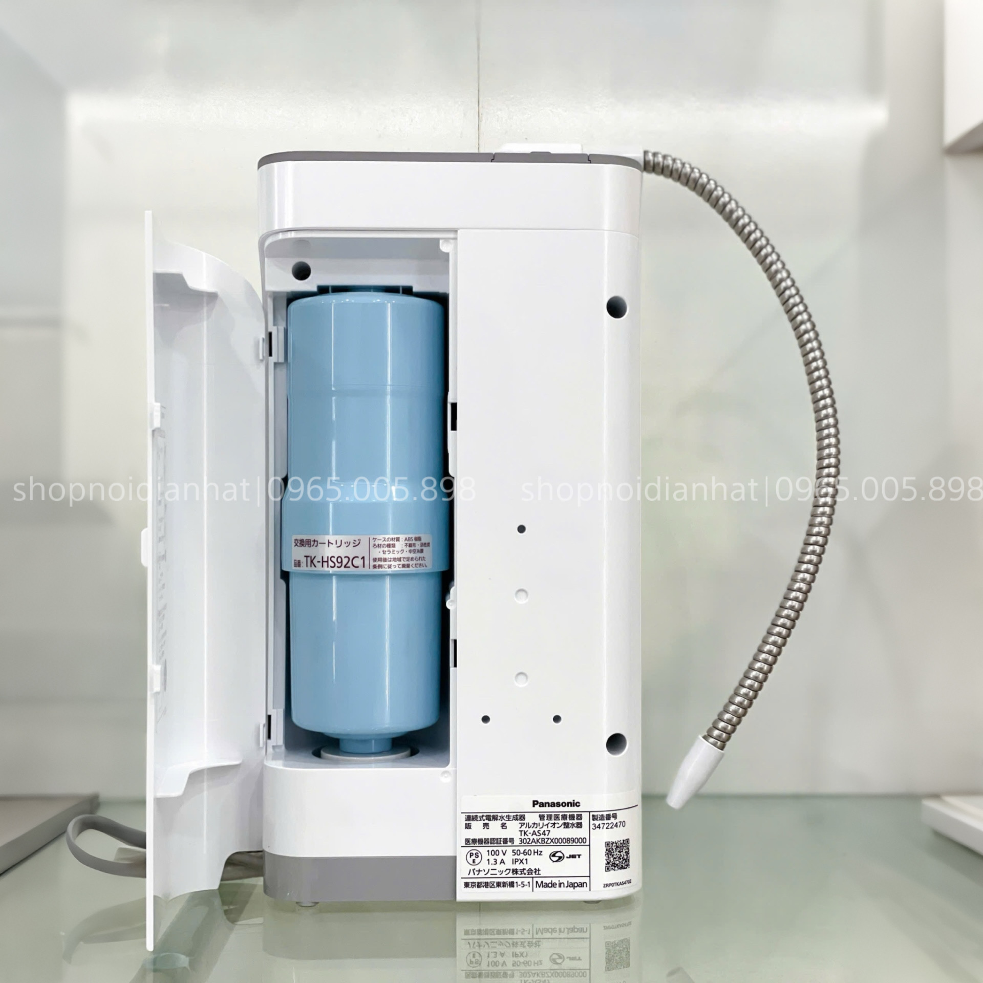 Máy lọc nước ion kiềm Nhật nội địa Panasonic TK-AS47, – Shop nội