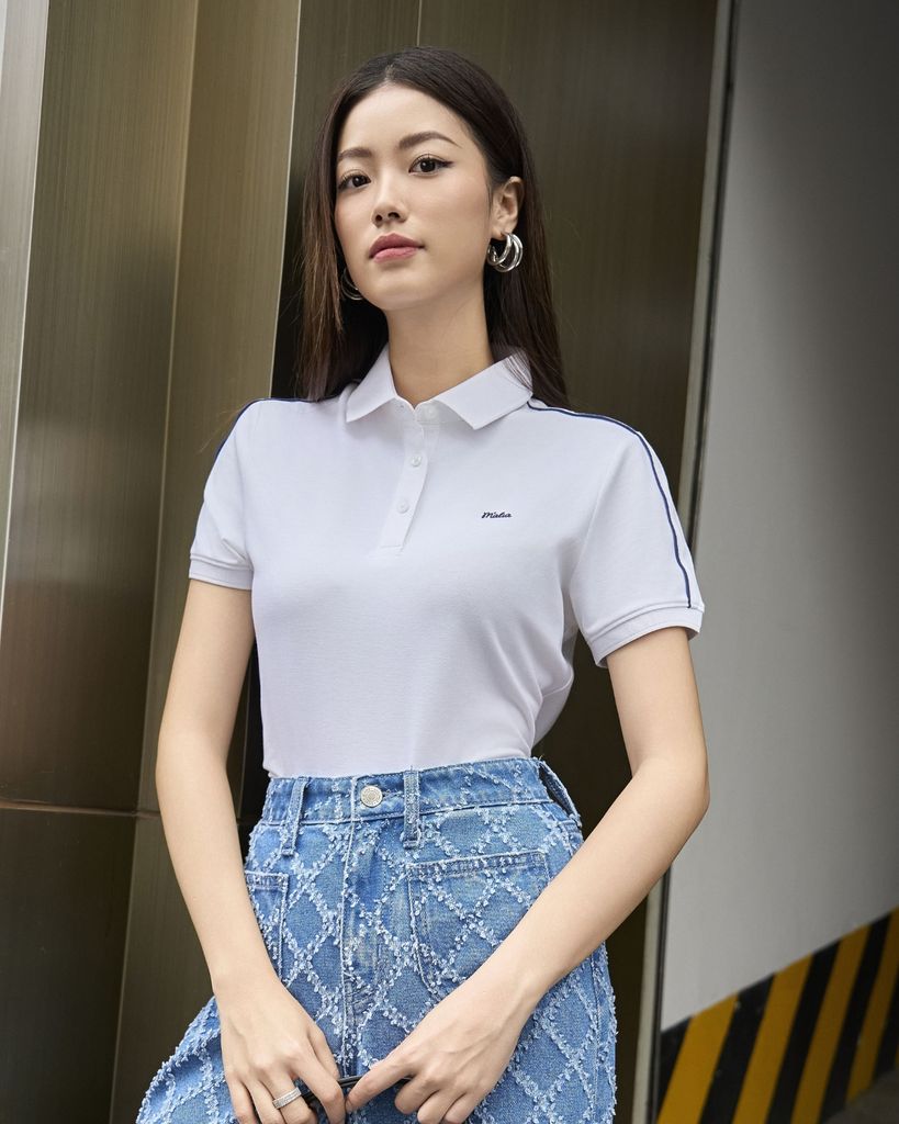 Áo polo nữ Malia chất liệu CVC mềm mại, thoáng mát - MPO07