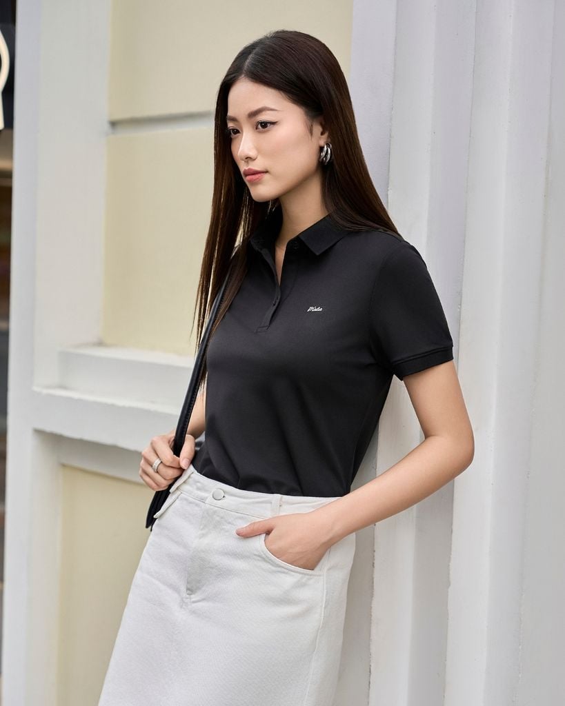 Áo polo nữ Malia chất liệu Coolmax thoáng mát  - MPO06