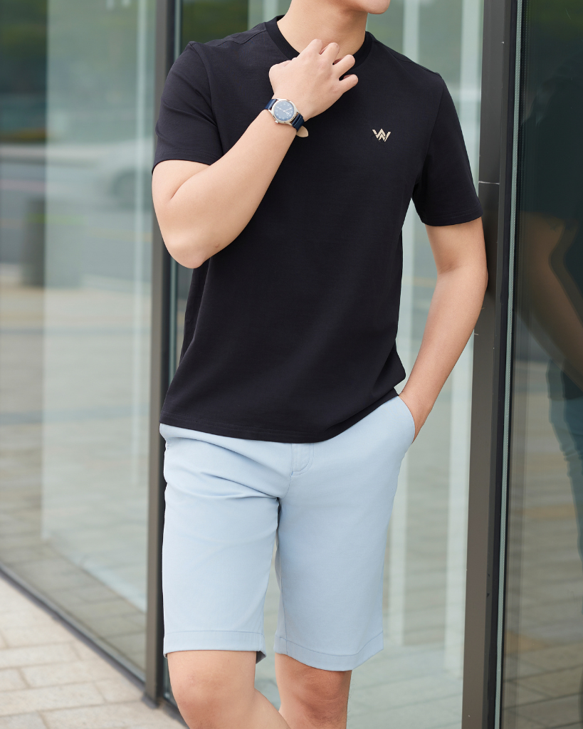 Quần short kaki nam W&W - WKS46S