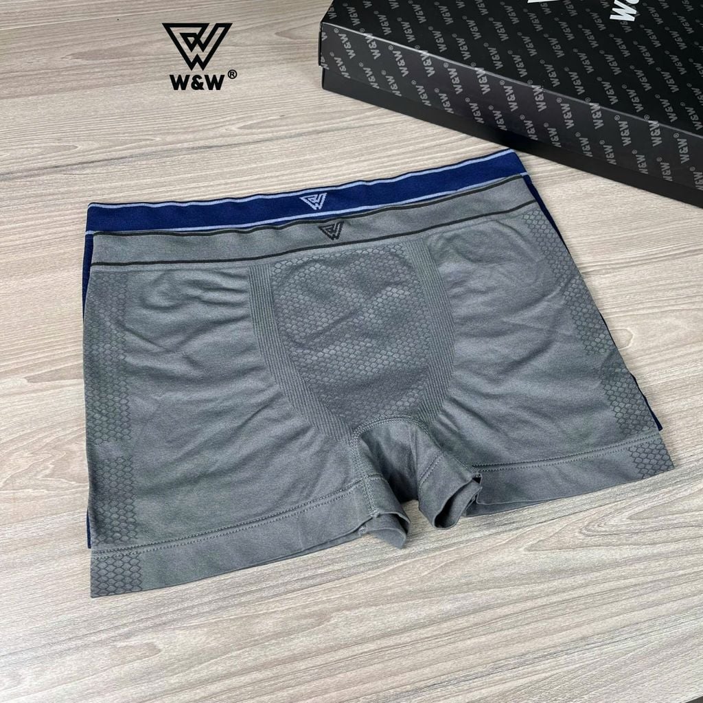 Sịp boxer nam W&W chất liệu Polyamide mềm mại, thoáng khí - WUW51