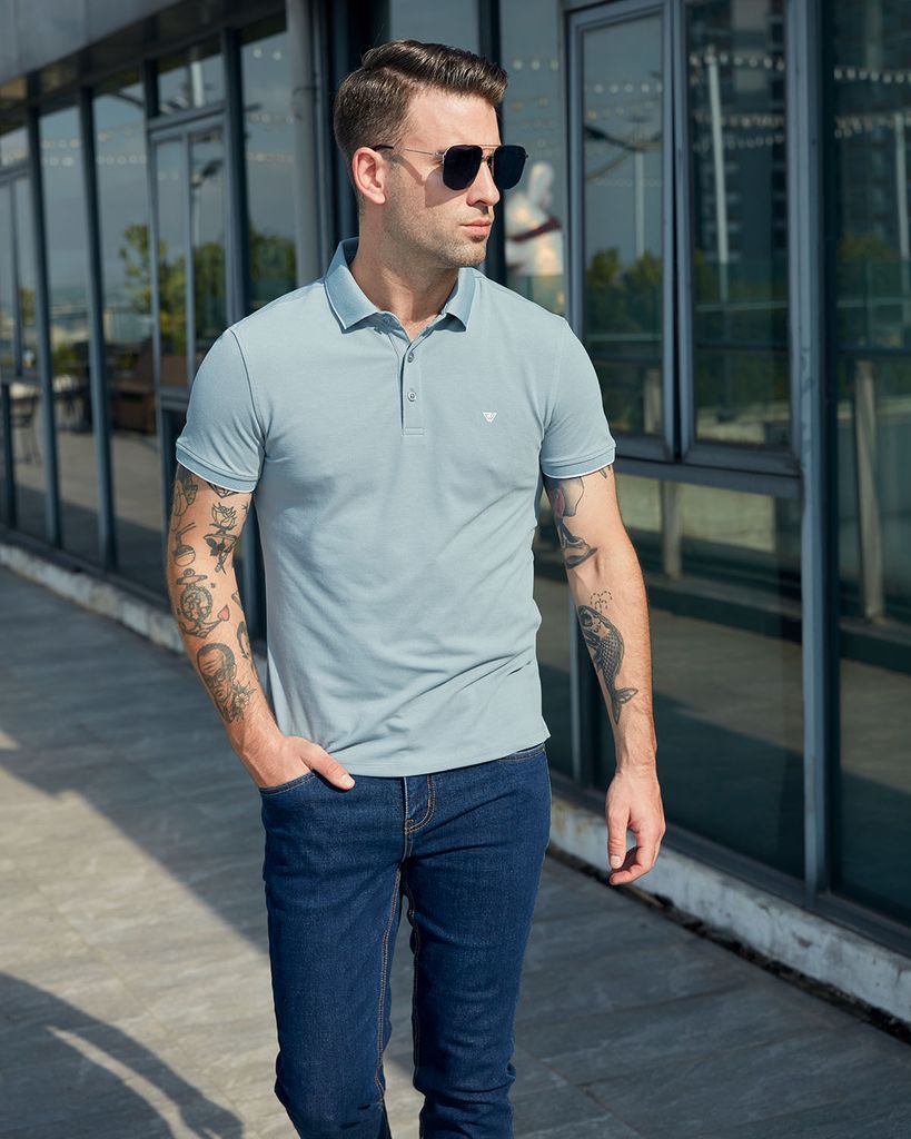 Áo Polo Nam W&W Vải CVC Cao Cấp Bền Đẹp, Thấm Mồ Hôi Hiệu Quả - WPO103S