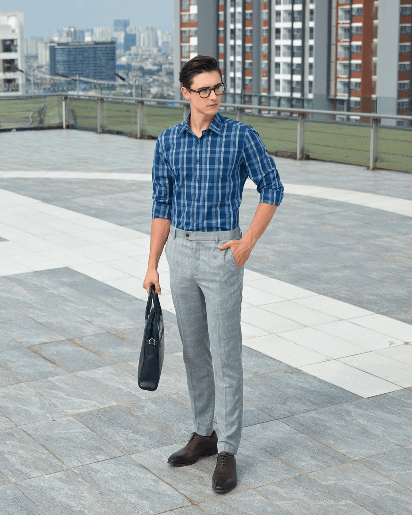 Áo sơ mi dài tay nam W&W chất liệu Bamboo mềm mịn thoáng mát - WLS241R