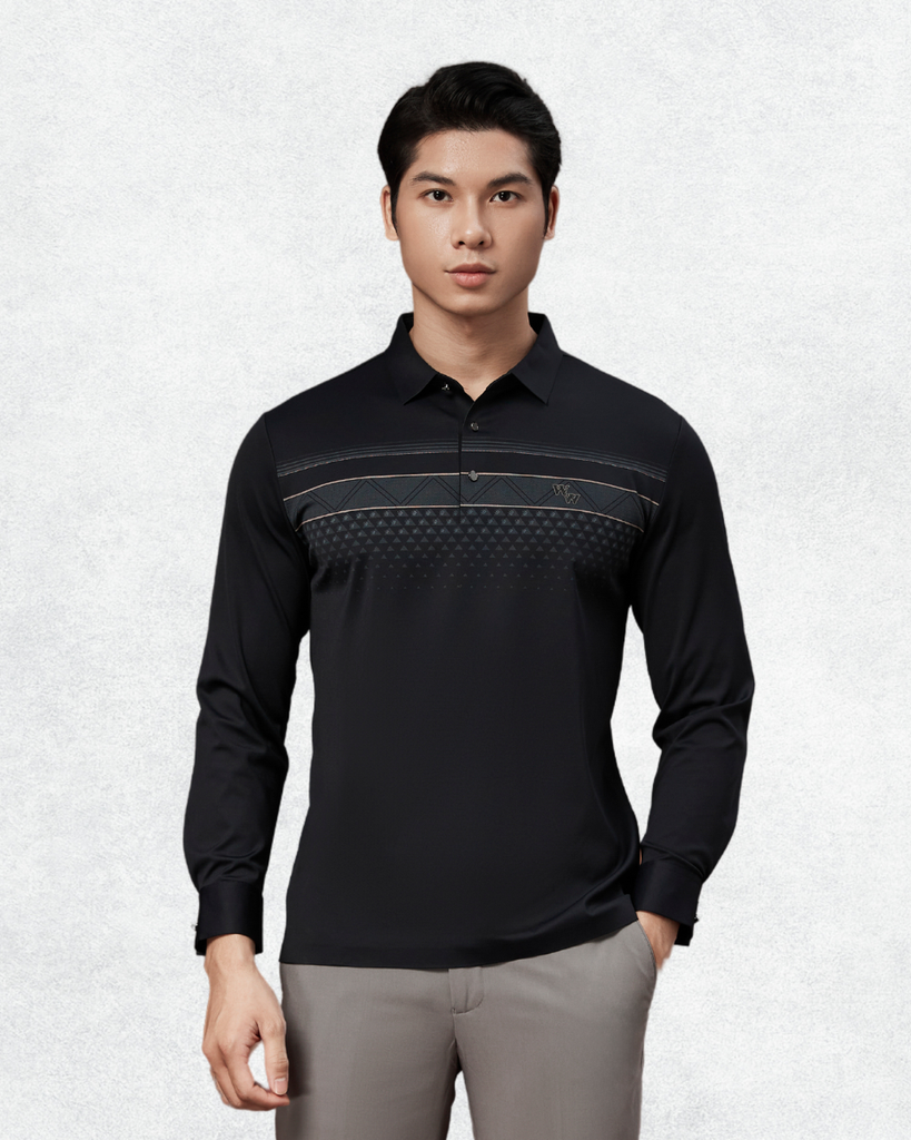 Polo nam dài tay W&W - POLO22