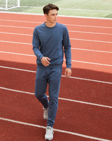 Bộ đồ nam W&W chất liệu 62% Polyester giữ ấm tốt mềm mượt - WHW22