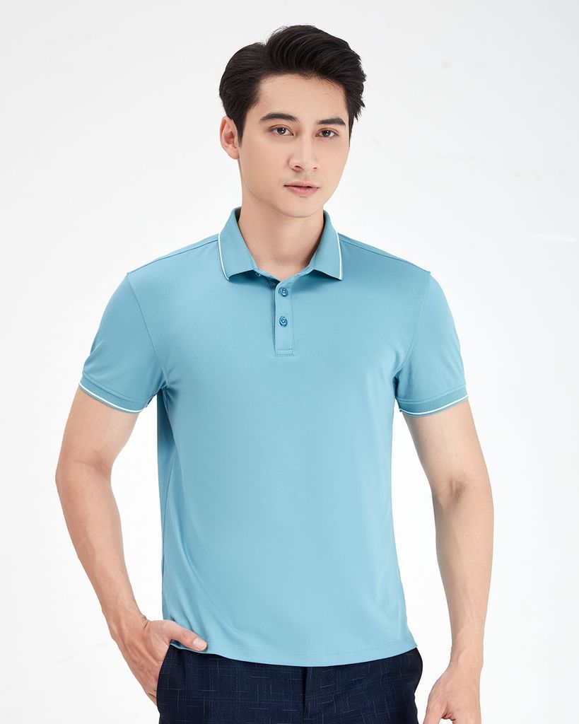 Áo polo nam W&W chất liệu CVC mềm mịn thoáng mát - WPO101S