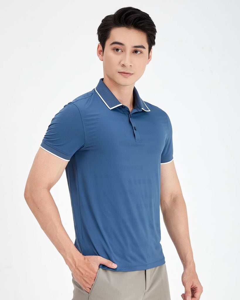 Áo polo nam W&W chất liệu Nylon bền chắc ít nhăn - WPO107S