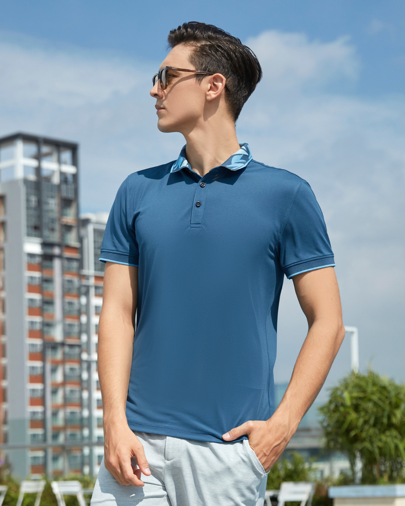 Áo polo nam W&W chất liệu Coolmax khô thoáng mềm mịn - WPO108S