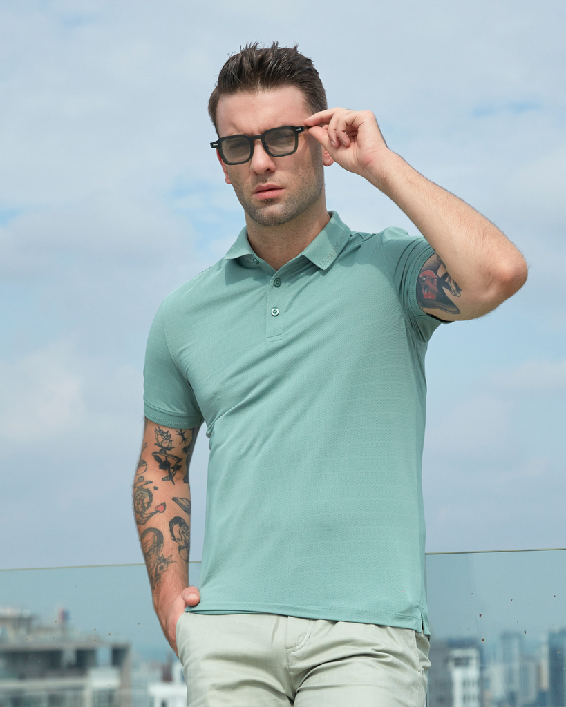 Áo polo nam W&W chất liệu Coolmax thoáng mát mềm nhẹ - WPO112S