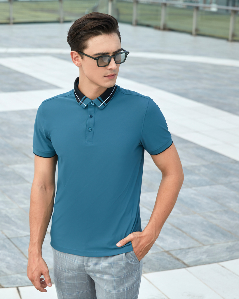 Áo polo nam W&W chất liệu Nylon bền chắc ít nhăn - WPO114S